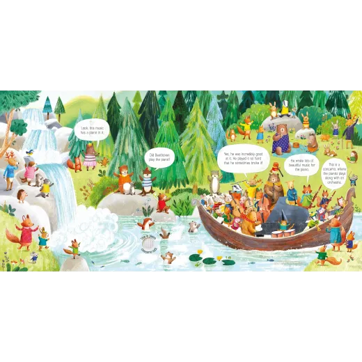 The Animal Orchestra Plays Beethoven Usborne Books - HotPick
