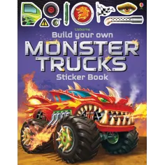 Build Your Own Monster Trucks Sticker Usborne Books