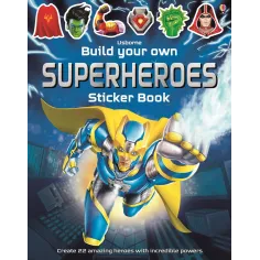 Build Your Own Superheroes Sticker Usborne Books