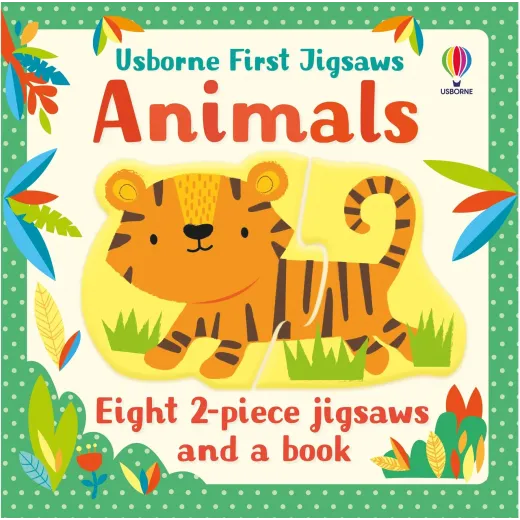 First Jigsaws + Carte - Animals Usborne Books - HotPick