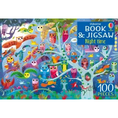 Set Puzzle si Carte - Night Time Usborne Books