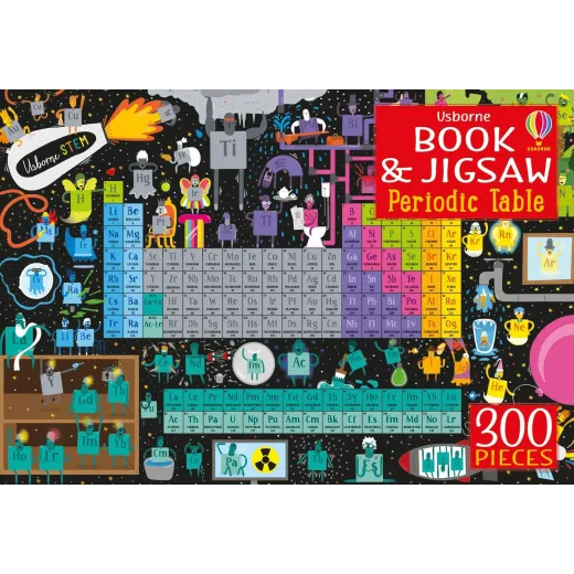 Set Puzzle si Carte - Periodic Table Usborne Books - HotPick