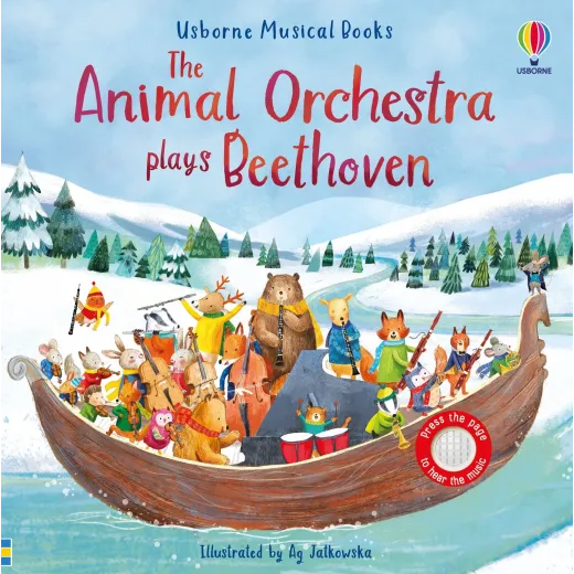 The Animal Orchestra Plays Beethoven Usborne Books - HotPick
