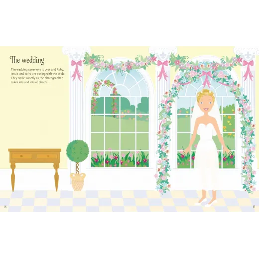 Sticker Dolly Dressing Bridesmaids - HotPick