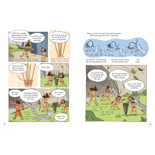 24 Hours In the Stone Age Usborne Books - HotPick