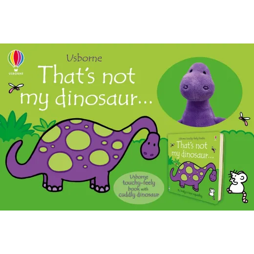 Carte+Jucarie That's not my dinosaur Usborne Books - HotPick