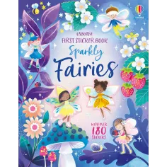 First Sticker Book Sparkly Fairies