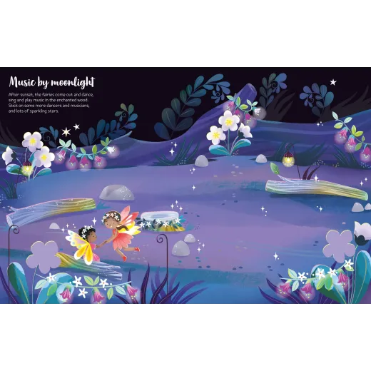 First Sticker Book Sparkly Fairies - HotPick