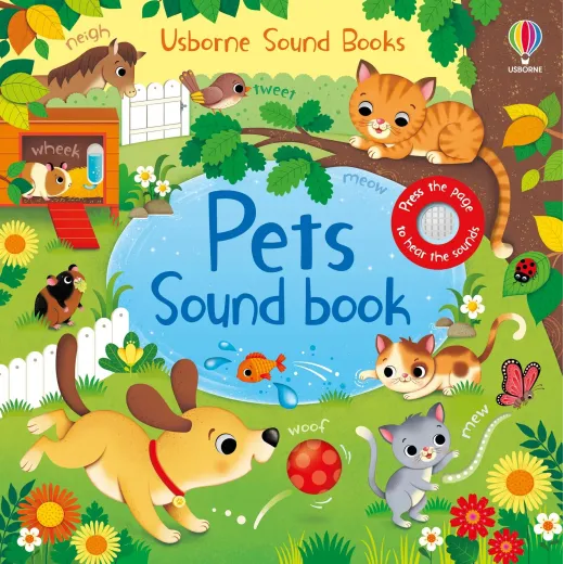 Pets Sound Book Usborne - HotPick