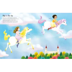 Sticker Dolly Dressing Unicorn Princesses Usborne