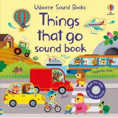 Things That Go Sound Book Usborne