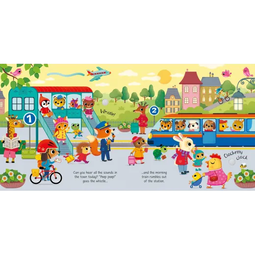 Things That Go Sound Book Usborne - HotPick