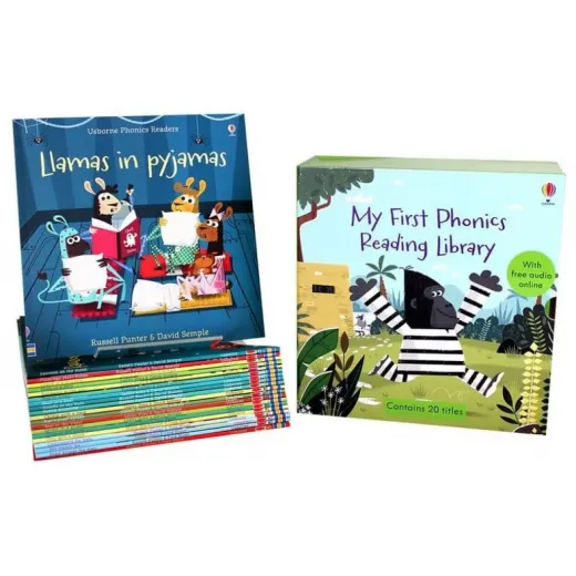 My First Phonics Reading Library - Set 20 carticele de povesti in limba engleza - HotPick