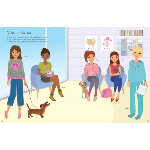 Sticker Dolly Dressing Dogs and Puppies - HotPick Sticker Dolly Dressing Dogs and Puppies - HotPick