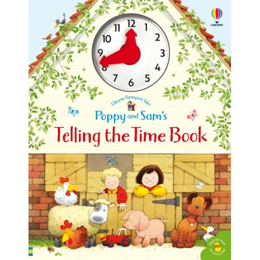 Poppy and Sam's Telling the Time Book Usborne - HotPick