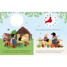 Poppy and Sam's Telling the Time Book Usborne
