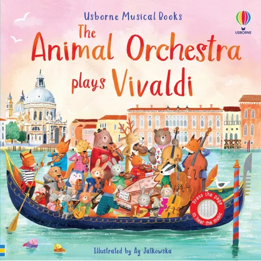 The Animal Orchestra Plays Vivaldi Usborne - HotPick