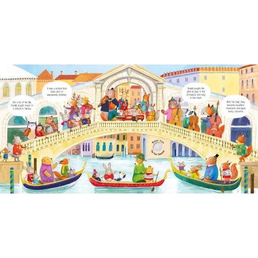 The Animal Orchestra Plays Vivaldi Usborne - HotPick