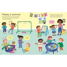 First Sticker Book Getting Dressed Usborne