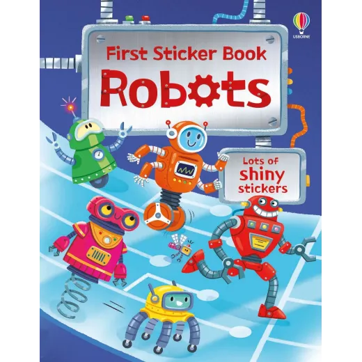 First Sticker Book Robots - HotPick First Sticker Book Robots - HotPick