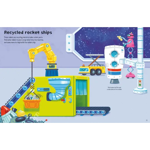 First Sticker Book Robots - HotPick First Sticker Book Robots - HotPick