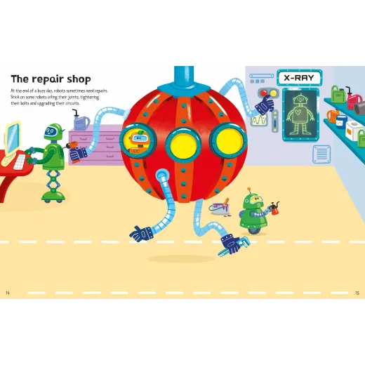 First Sticker Book Robots - HotPick First Sticker Book Robots - HotPick