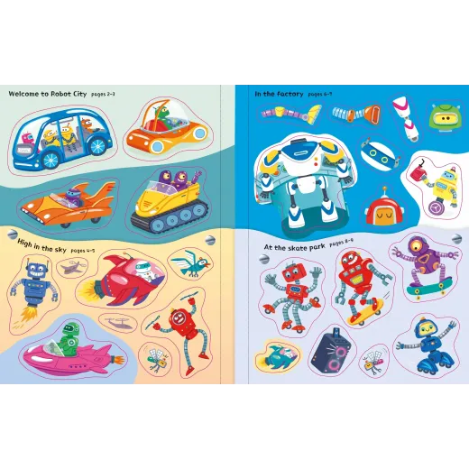First Sticker Book Robots - HotPick First Sticker Book Robots - HotPick
