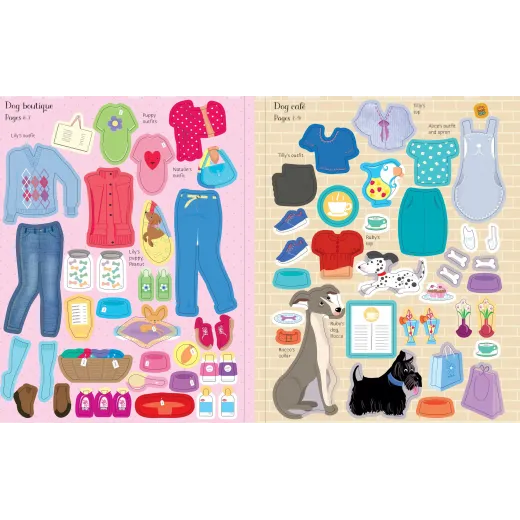 Sticker Dolly Dressing Dogs and Puppies - HotPick Sticker Dolly Dressing Dogs and Puppies - HotPick
