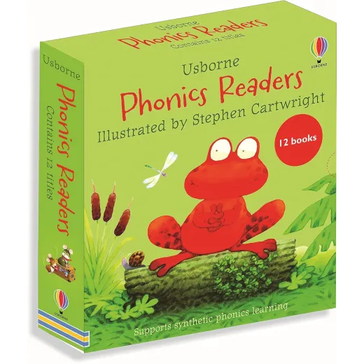 Usborne Phonics Readers Set - Set 12 carticele de povesti in limba engleza - HotPick Usborne Phonics Readers Set - Set 12 carticele de povesti in limba engleza - HotPick