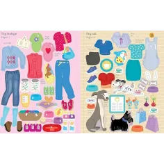 Sticker Dolly Dressing Cats and Kittens