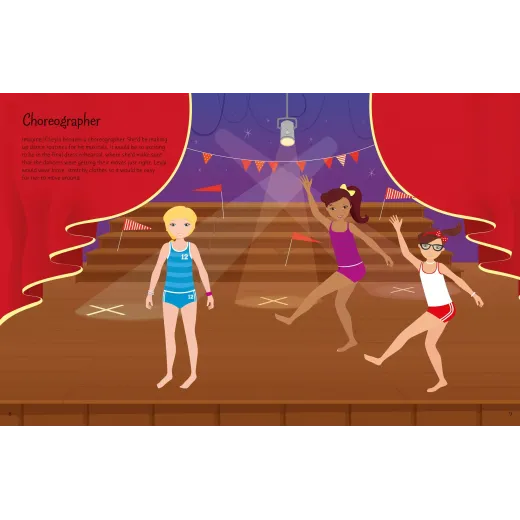 Sticker Dolly Dressing Dream Jobs - HotPick