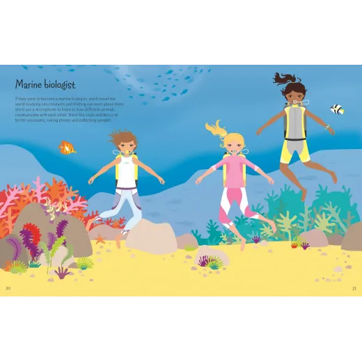 Sticker Dolly Dressing Dream Jobs - HotPick