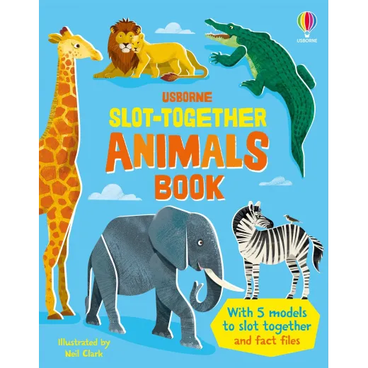 Slot-together Animals Book - HotPick
