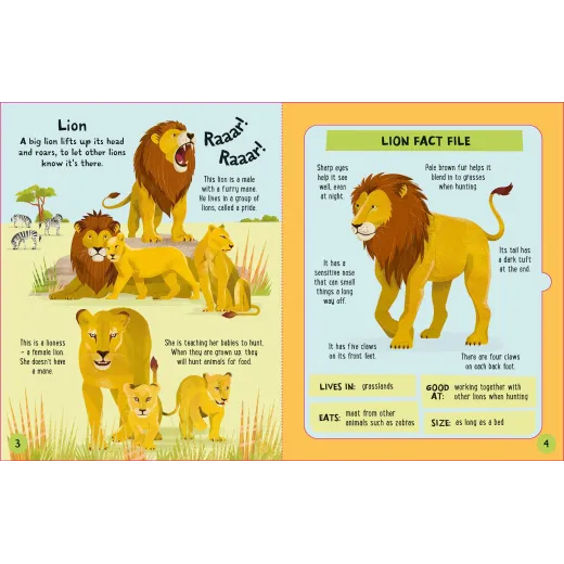 Slot-together Animals Book - HotPick