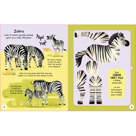 Slot-together Animals Book - HotPick