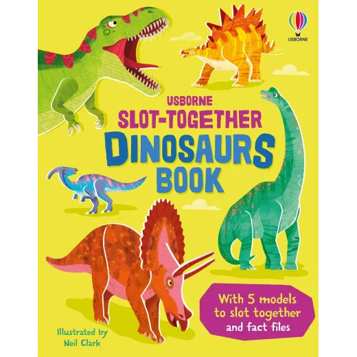 Slot-together Dinosaurs Book - HotPick