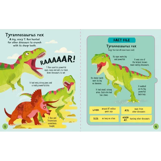 Slot-together Dinosaurs Book - HotPick