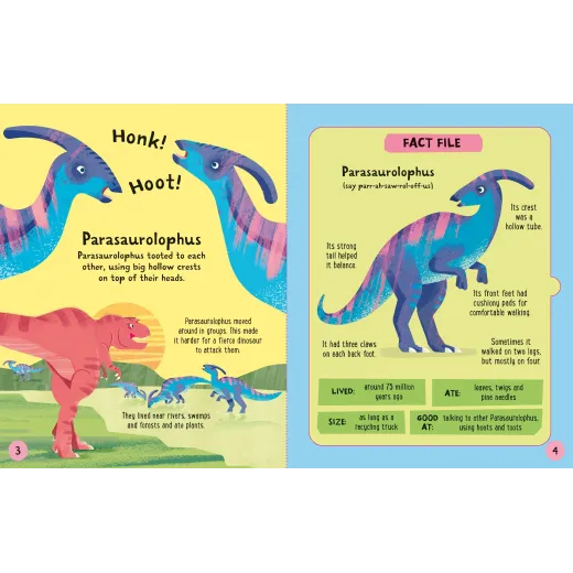 Slot-together Dinosaurs Book - HotPick