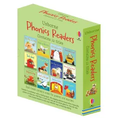 Usborne Phonics Readers Set - Set 12 carticele de povesti in limba engleza Usborne Phonics Readers Set - Set 12 carticele de povesti in limba engleza