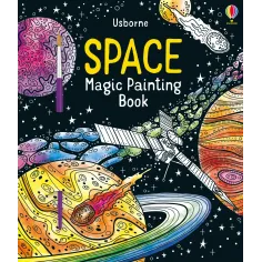 Space Magic Painting Book Usborne