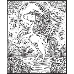 Magical Creatures Magic Painting Book Usborne