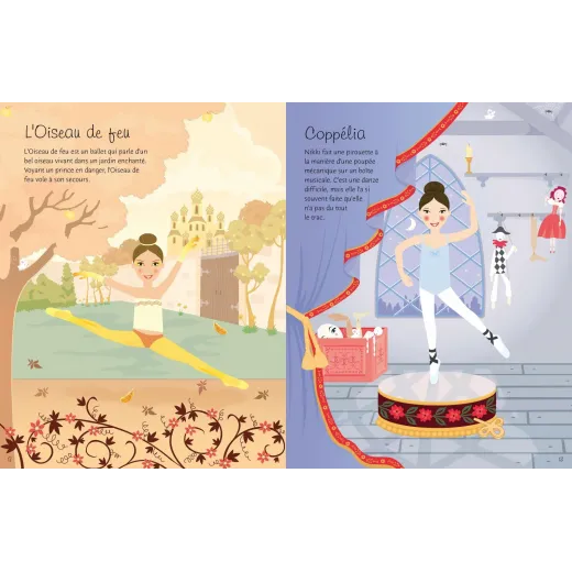 Sticker Dolly Dressing Ballerinas - HotPick