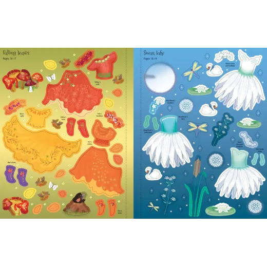 Sticker Dolly Dressing Dancing Fairies - HotPick