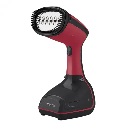 Aparat de calcat vertical cu abur MT-1176 Burgundy, 1000 W, rezervor apa 300 ml - HotPick Aparat de calcat vertical cu abur MT-1176 Burgundy, 1000 W, rezervor apa 300 ml - HotPick