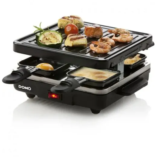 Gratar raclette pentru 4 persoane DO9147G, 600 W - HotPick