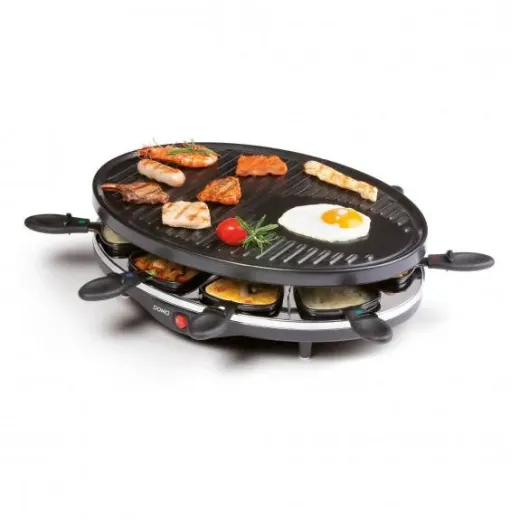 Gratar raclette pentru 8 persoane DO9038G, 1200 W - HotPick Gratar raclette pentru 8 persoane DO9038G, 1200 W - HotPick