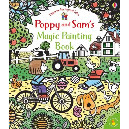 Poppy and Sam's Magic Painting Book Usborne - HotPick