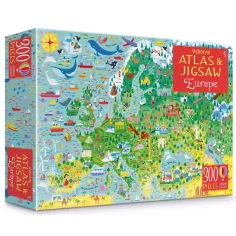 Set Puzzle si Carte Atlas - Europa