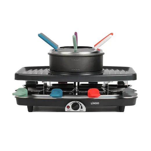 Set raclette si fondue DOC233, 1100W - HotPick