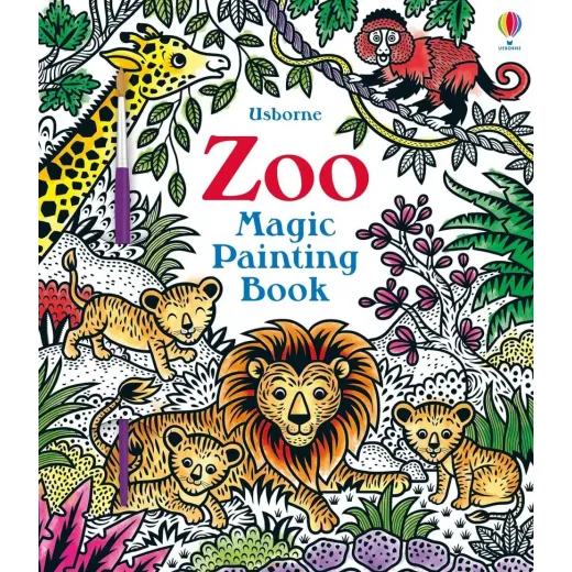 Zoo Magic Painting Book Usborne - HotPick